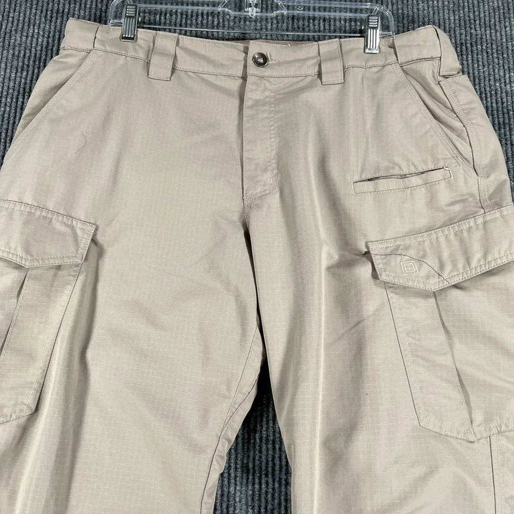 5.11 Tactical Cargo Pants Mens 38x34 Beige Security Utility Work‎ Outdoor